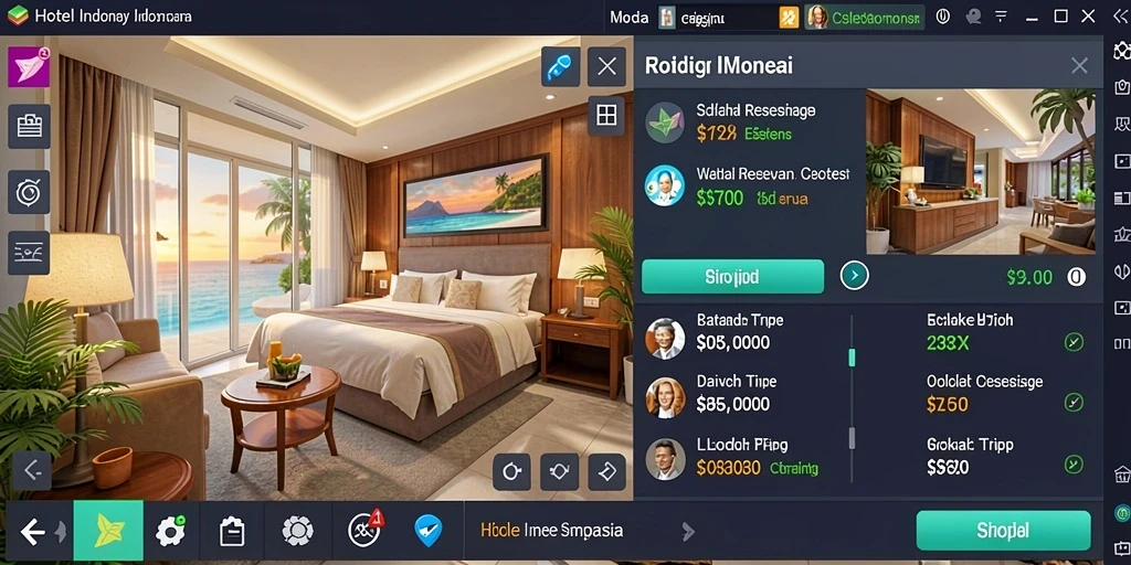 Antarmuka game yang menarik dan mudah digunakan.