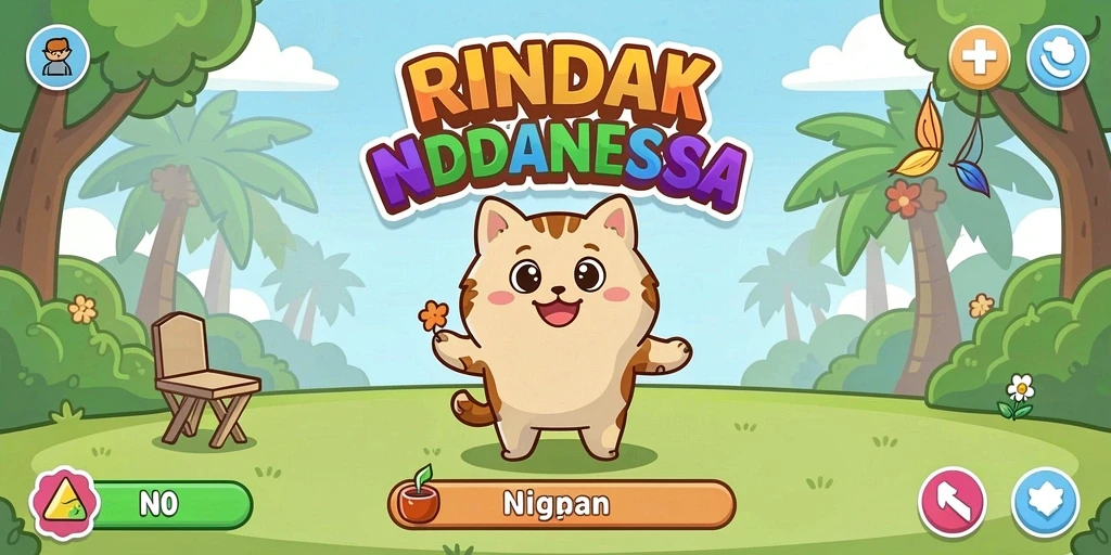 Tampilan utama aplikasi 8ID yang menarik
