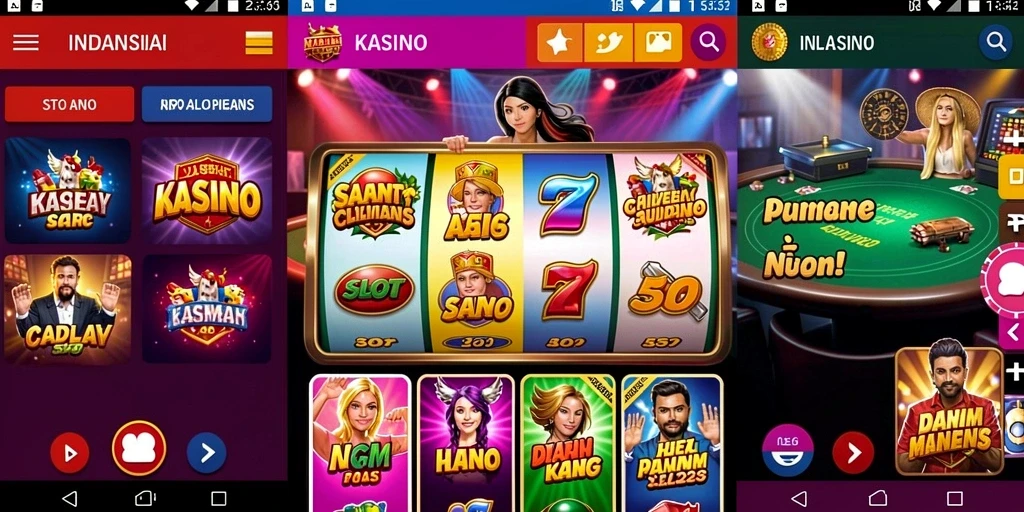 Tampilan awal yang menarik dengan karakteristik khas slot.