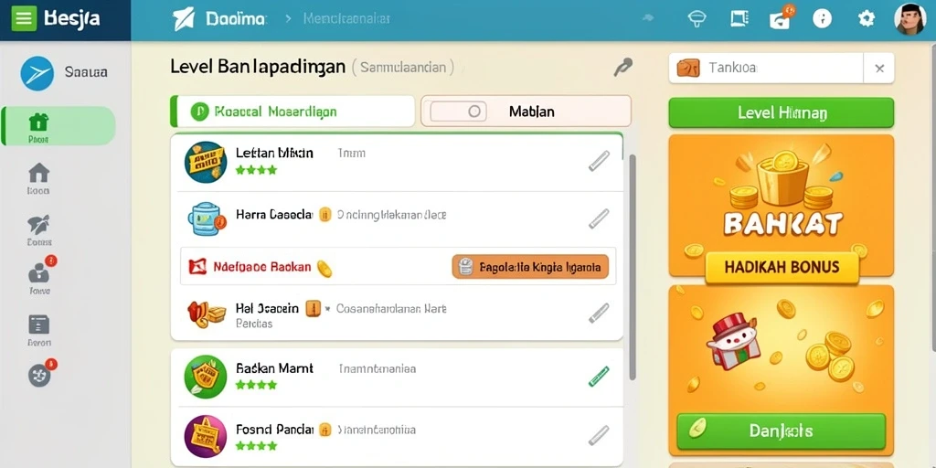 Tangkapan layar aksi seru dalam permainan D73.