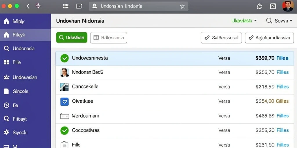 Screenshot menampilkan tampilan utama permainan.