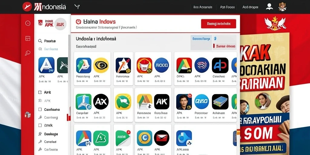Tampilan utama permainan yang menarik.