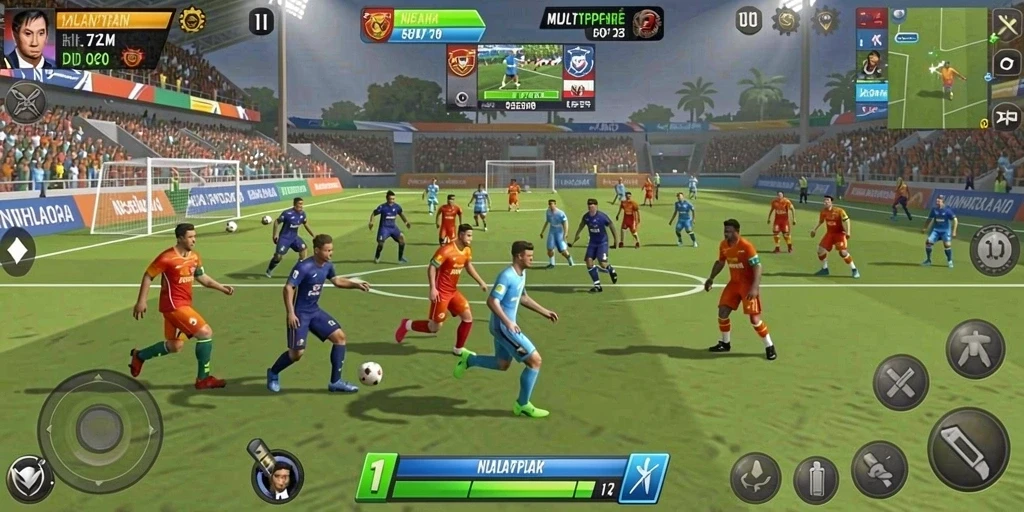 Tampilan antarmuka yang menarik dan modern.