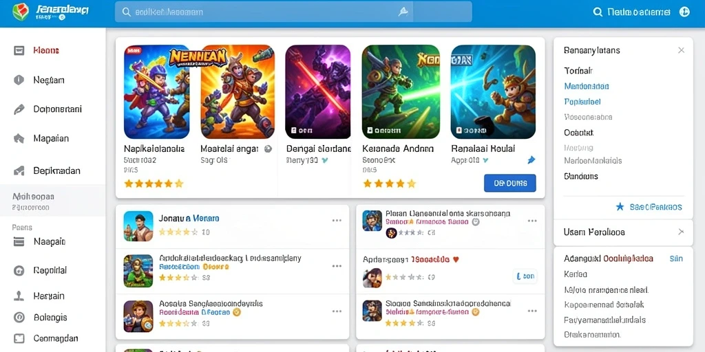 Screenshot menunjukkan tampilan utama aplikasi UNTUNG88.